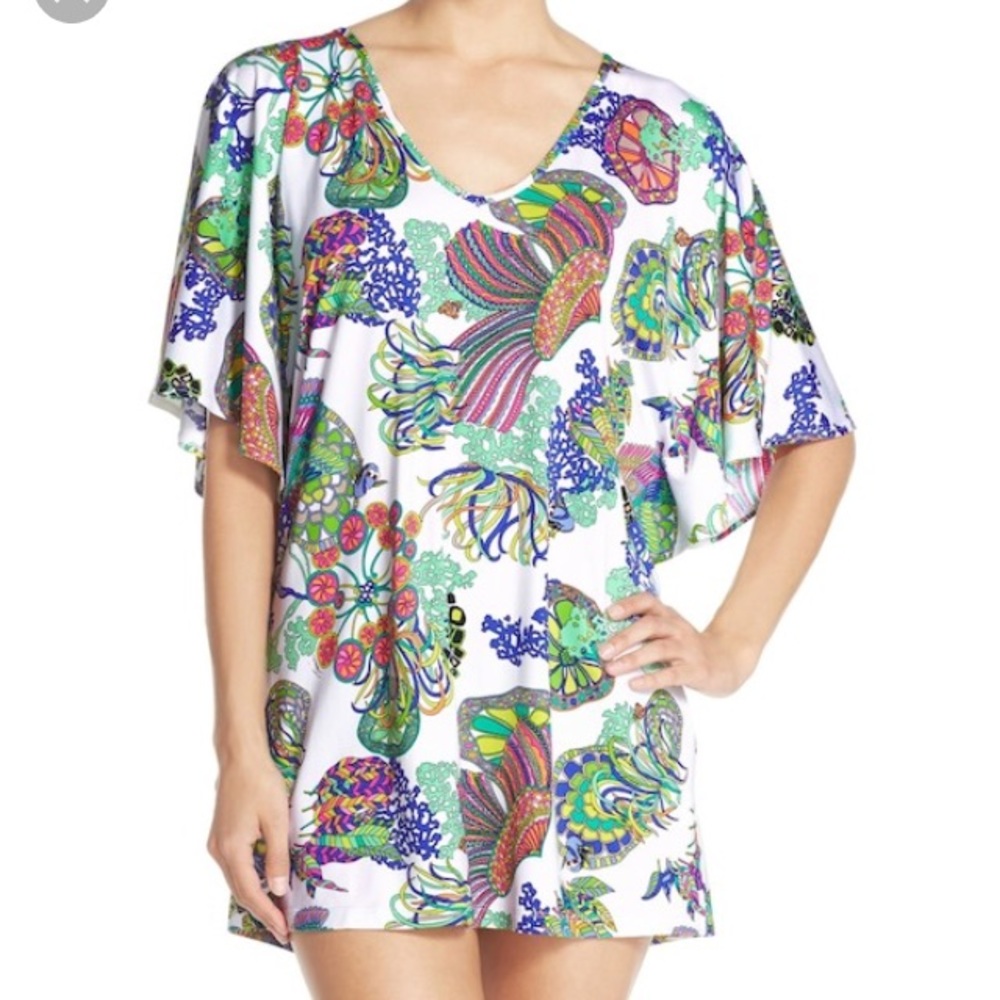 Trina Turk Dory Swim Cover Up in XS